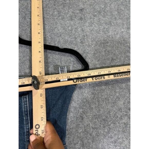 ZARA DENIM PATCHWORK MIDI DRESS DENIM NWT - Picture 14 of 16